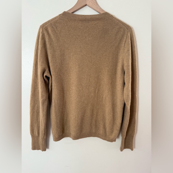 J. Crew Cashmere Sweater in Camel Tan color Size XL - Picture 2 of 8